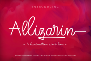 Allizarin Font: Adding Authentic Charm to Your Brand
