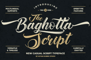 Baghotta Font: Elevating Small Business Branding