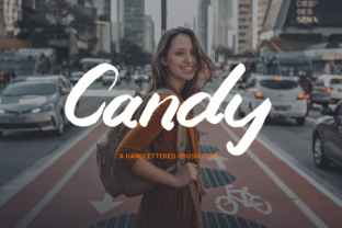 Candy Font: A Handwritten Typeface for Editorial Design