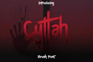 Cyttah Font: A Dark Script for Digital Design