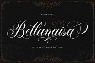 Discover Bellanaisa: A Classic Script Font for Elegant Publishing