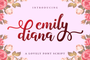Emily Diana Font Review: Elegant Handwritten Type
