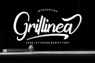 Grillinea Font: Authentic Handwritten Charm for Makers