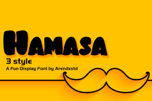 Hamasa Font: Bold Handwritten Style for Web Design