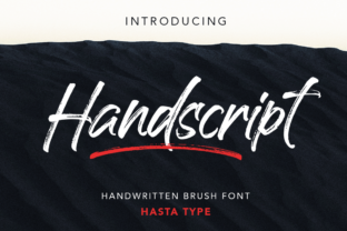 Handscript Font: Authentic Texture for Web Design