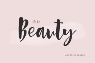 Hello Beauty Font: Authentic Handwritten Type for Web Design