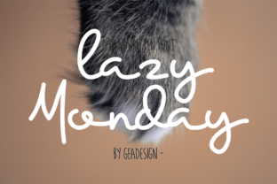 Lazy Monday Font: A Web Designer’s Layout Review