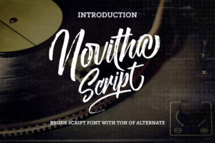 Novitha Font Review: Digital Branding & Web Layouts