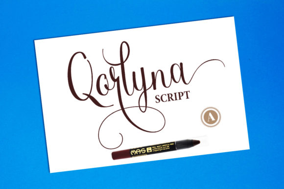 Qorlyna: A Designer’s Take on This Script Font