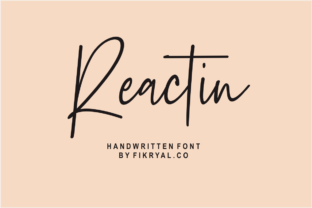 Reactin Font: Adding Authenticity to Web Design