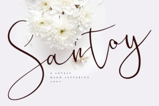 Santoy Font: Adding Handwritten Charm to Brand Identity