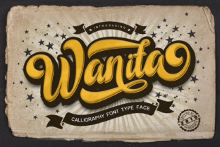 Wanita Font: A Playful Typeface for Brand Identity