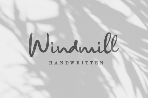 Windmill: A Minimalist Font for Modern Web Design