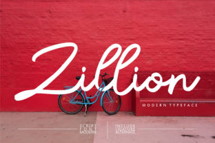 Zillion Font: A Crisp Handwritten Typeface for Makers